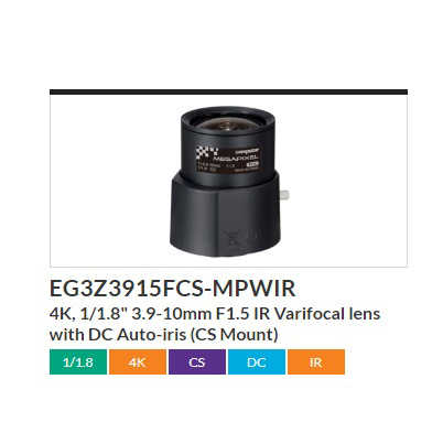 EG3Z3915FCS-MPWIR Computar3.9-10mm佹⾵ͷ