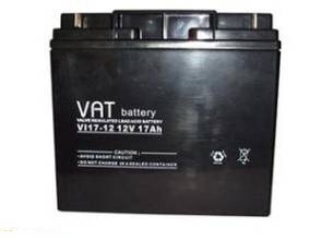 威艾特VAT铅酸直流电源蓄电池VI7-12更换安装连接