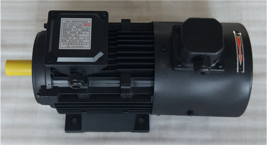 浙江杭州市力矩电机收放卷电机YLJ80-2/4卷扬机收卷电机